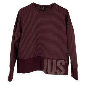 Nike Women's Dry Training Double Knit Crew Neck Pullover